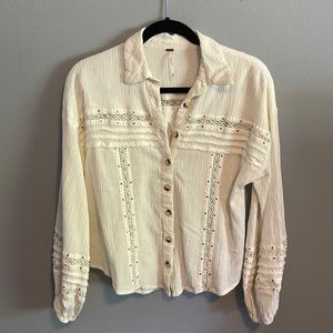 Free People western blouse